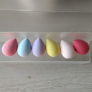 ฟองน้ำแต่งหน้าคุณภาพสูง สีลูกกวาด เนื้อเบา นุ่มพิเศษ ฟองน้ำเบลนด์เครื่องสำอาง ฟังก์ชั่นครบครัน ขายส่งจากโรงงาน - Product Image 4