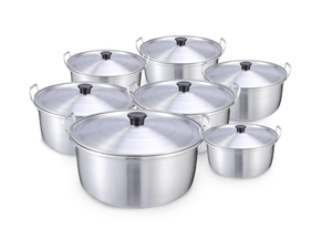 Nouvel arrivage : Ensemble de 7 accessoires de <span class=keywords><strong>cuisine</strong></span> de luxe, batterie de <span class=keywords><strong>cuisine</strong></span> très vendue, faitout isotherme pour garder les aliments au chaud, <span class=keywords><strong>cocotte</strong></span> de cuisson - Product Image 4