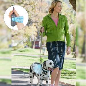 Fabricant en gros, sacs à déjections canines biodégradables de 13 pouces * 9 pouces avec distributeur, emballés en boîte, sacs à déchets pour animaux de compagnie compostables, sacs à déjections pour animaux de compagnie - Product Image 4