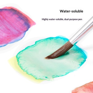 Marqueur coloré à base <span class=keywords><strong>d</strong></span>'eau <span class=keywords><strong>CARAN</strong></span> <span class=keywords><strong>D</strong></span>'<span class=keywords><strong>ACHE</strong></span> Fibralo, pointe souple, pour <span class=keywords><strong>dessin</strong></span> manuel, idéal pour étudiants et enfants, peinture artistique, lavable - Product Image 6