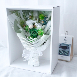Bouquet <span class=keywords><strong>de</strong></span> roses préservées <span class=keywords><strong>de</strong></span> mariage et <span class=keywords><strong>de</strong></span> Noël <span class=keywords><strong>de</strong></span> qualité supérieure Cadeau <span class=keywords><strong>de</strong></span> la fête des mères et <span class=keywords><strong>de</strong></span> la Saint-Valentin Bouquet <span class=keywords><strong>de</strong></span> fleurs éternelles - Product Image 6