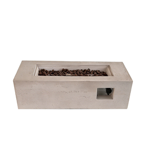 Peaktop Natural Gas/Propane <b>Fire</b> Bowl <b>Fire</b> <b>Pit</b> 40000 BTU Eco-Friendly Design Glass Beads for Outdoor Heating Patio Camping Use - Product Image 4