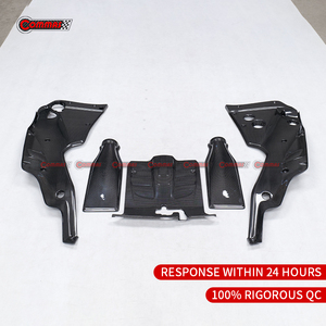 Kit de cubierta de bloqueo de caja de aire interior para motor de coche, de fibra de carbono seca, estilo OEM de alta calidad, para Ferrari F12 - Product Image 5