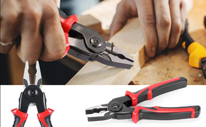 Alicates de Punta Larga CRV en Oferta, Juego de Alicates para Crimpar Cables - Product Image 2