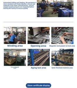 12V/24V blocco elettrico di controllo elettromagnetico interruttore a chiave di accesso chiavistello per porta stato normale chiuso - Product Image 6