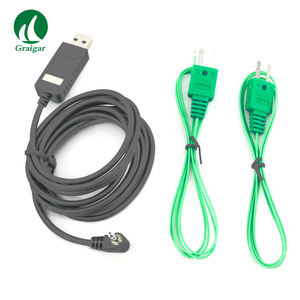 Termómetro de tipo <span class=keywords><strong>K</strong></span>, Centro-309, 4 canales, registrador de datos, medidor de temperatura-200 ~ 1370C,-328 ~ 2498F - Product Image 3