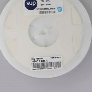 Bulk Discount RR1608 0603L8450FT 0603 1608 Resistors Chip Resistors SMD Resistors 845ohm 1% 1/10W Thick Film Resistor - Product Image 1