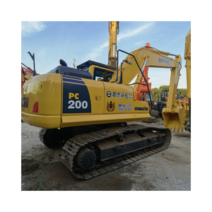Excavatrice hydraulique Komatsu PC200 d'occasion de haute qualité, d'origine japonaise, prête à l'emploi, à vendre. - Product Image 1