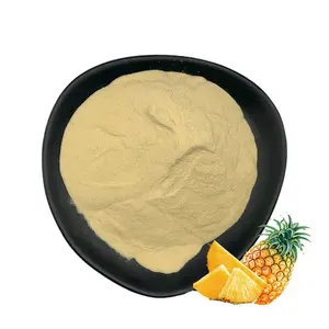 Factory Supply Bulk Price Dried Pineapple Powder Freeze Dried Organic Pineapple Juice Powder Pineapple Fruit Powder