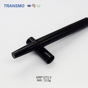Logo personalizzato doppio lato <span class=keywords><strong>contorno</strong></span> bastone imballaggio tubo di plastica Palette ombretto con pennello in Nylon matite cosmetiche - Product Image 6