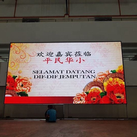 Écran d'affichage LED vidéo couleur pleine, module d'affichage LED intérieur 320x160mm P2.5, puce de pixel SMD, mode d'affichage LED intérieur