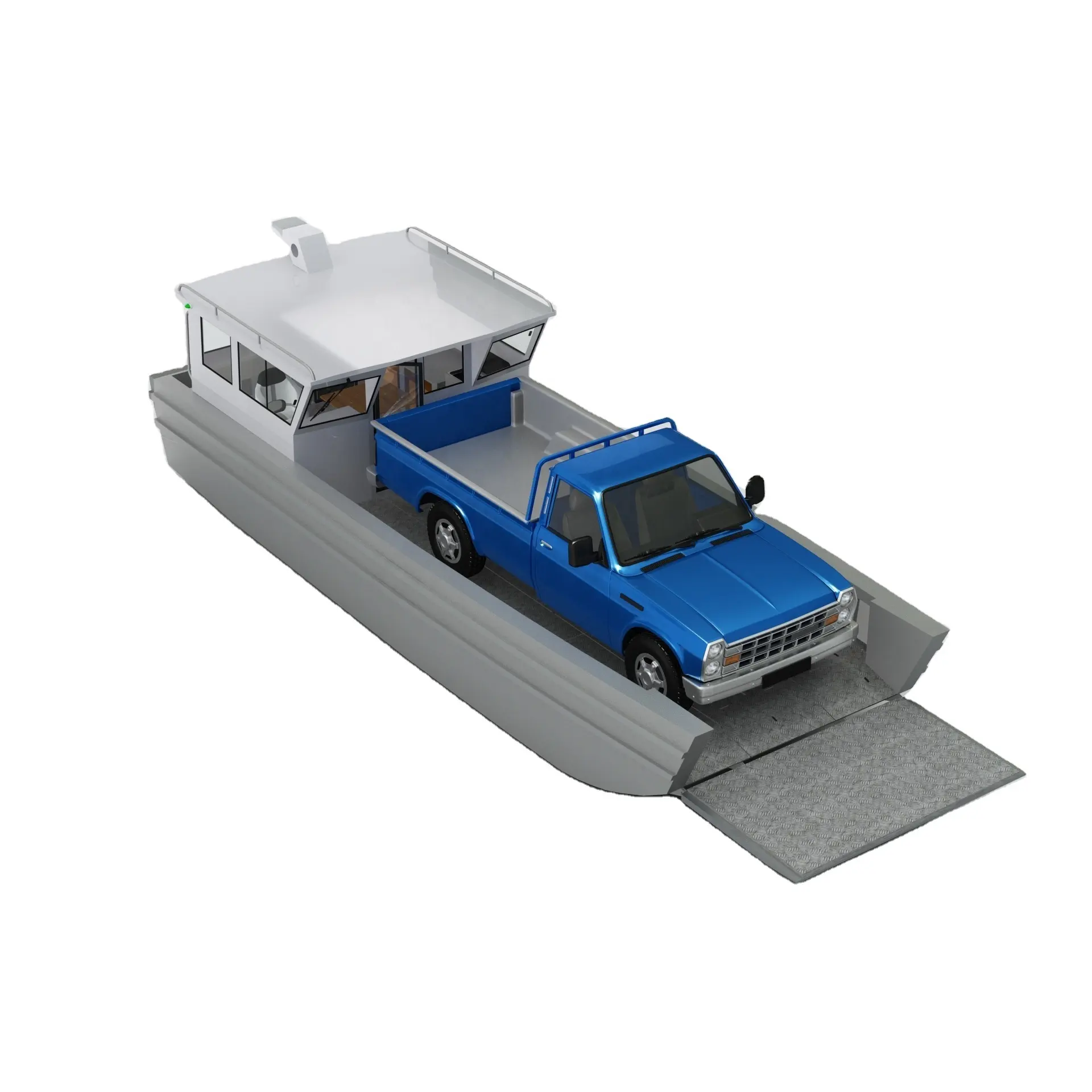 10m 33ft Aluminum Alloy Plate Cargo Work Landing Craft Boat for Sale
