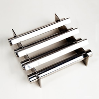 Aimants de trémie robustes Grilles magnétiques en céramique/ferrite Grilles magnétiques carrées ou rondes avec déflecteur angulaire