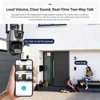 Caméra Dôme PTZ HD Bullet à Prix Usine avec Suivi Humain par IA, CMOS 6MP/9MP, Étanchéité IP66, Stockage Local sur Carte TF et Visualisation Mobile à Distance
