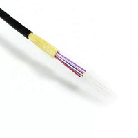 Kabel Optik Drop ADSS Mikro Tugas Berat GJYFJU Single Mode 1 2 4 Core