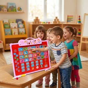 Machine d'apprentissage de <span class=keywords><strong>l</strong></span>'<span class=keywords><strong>espagnol</strong></span> pour enfants, jouet éducatif pour <span class=keywords><strong>l</strong></span>'apprentissage de <span class=keywords><strong>l</strong></span>'alphabet et des mots - Product Image 4