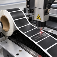 Autocollants adhésifs en acrylique imperméables personnalisés avec ruban adhésif électrique en PVC et étiquettes d'emballage personnalisées en PE (largeur 45 mm)