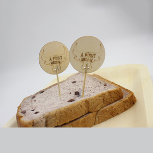 Agradable <span class=keywords><strong>de</strong></span> grano recoge pincho <span class=keywords><strong>de</strong></span> madera para frutas/PAN/filete - Product Image 5