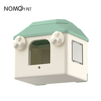 NOMOY PET Maison Chauffante pour Oiseaux USB 5V Basse Tension, Nid Chauffant V0 en ABS Ignifuge pour Petits et Moyens Perruches