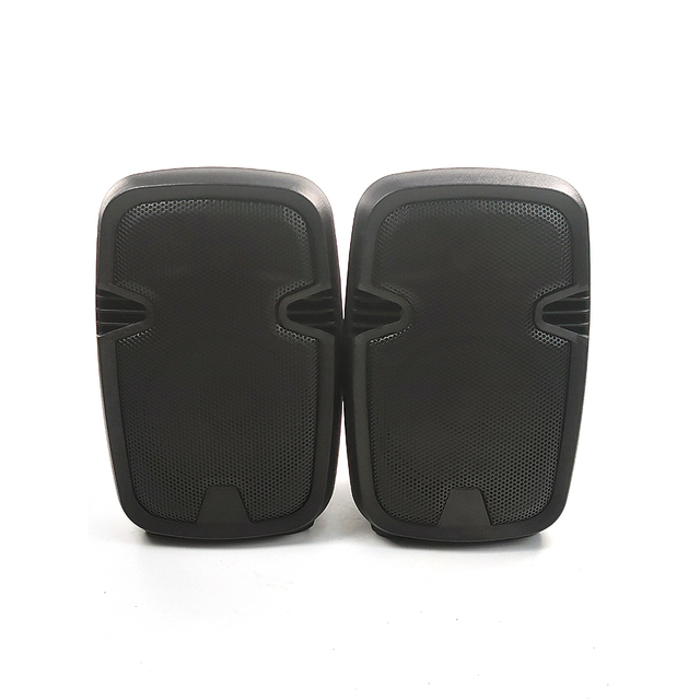 Plastic Portable 2*8" High Power DSP USB Remote Active Professional Audio Speaker for 5.0 Wireless 200W+ Microphone