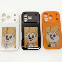 Coque de téléphone NFC à écran 4-encre, personnalisable avec image à l'encre, pour iPhone 17 16 Pro Max et Samsung S23 S24 S25 Plus Ultra