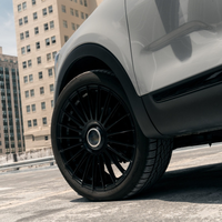 Roue forgée Viorock: noir mat, multi-rayons, légère.18-24 pouces, 5*112, 5*120, pour G65 G63 4*4 ² F350 Range Rover