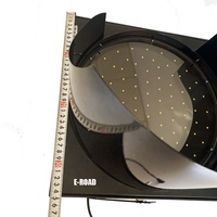Panel Solar de 300mm y 400mm, lámpara led portátil amarilla, ámbar, luz de advertencia de tráfico