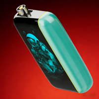 Briquet électronique rechargeable USB en métal, personnalisé OEM, vide, à induction tactile, pour cigarettes, vente en gros