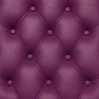 Chaise de bar moderne JOHOOFURNITURE, cuir PU violet foncé, capitonnée, pivotante, réglable, structure en acier, ergonomique, usage commercial