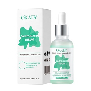 O'KADY 30ml サリチル酸フェイスセラム ディープクレンジング エクスフォリエイティング エッセンス ナイアシンアミド配合 オイルコントロール デイリーナリッシング - Product Image 1