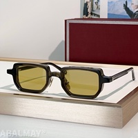 JMM ASTAIRE 45-22-146 Lunettes de soleil pour hommes et femmes de qualité supérieure, lunettes de soleil de créateur, style punk classique, luxe UV400 avec boîte