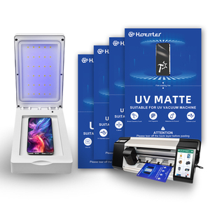 Hoenter Hydrogel TPU UV rõ ràng Matte sự riêng tư điện thoại di động bảo vệ màn hình phim làm việc với tất cả các mô hình với máy cắt - Product Image 3