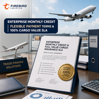 FirebirdContainer, agent de logistique et d'expédition de fret, DDP porte à porte, transport aérien international vers l'Italie
