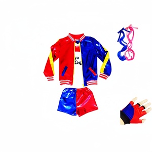 Costume de cosplay de carnaval, tenue de scène Harley Quinn de <span class=keywords><strong>Suicide</strong></span> <span class=keywords><strong>Squad</strong></span>, costume d'anime - Product Image 3