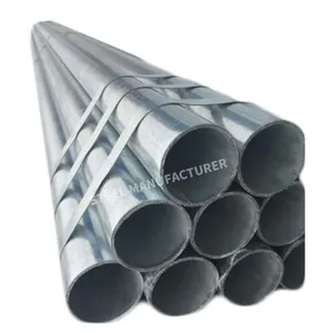 Tubo pré-isolado dn 150/d250mm gi pipe escada corrimão tubo pré-zinco
