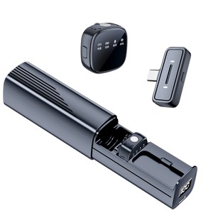 Custom Molded Wireless Lavalier <b>Microphone</b> K26 <b>Bluetooth</b> Noise Cancelling For TikTok Live Streaming Mobile Recording - Product Image 5