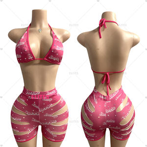नए विदेशी नर्सवियर क्लब के प्रदर्शन कपड़े विदेशी नर्तक के कपड़े विदेशी नृत्य के कपड़े - Product Image 3