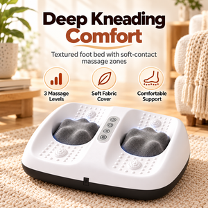 Masajeador Eléctrico de Pies y Piernas con Calor, Amasamiento y Vibración, Máquina de Masaje de Pies Portátil para Relajación en el Hogar - Product Image 2