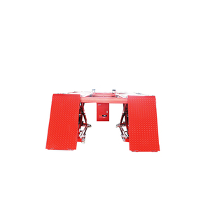 Elevadores de coche de tijera doble portátiles Capacidad de elevación de 4000kg para elevaciones de vehículos - Product Image 4