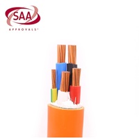 Saa As/nzs 5000.1 2/3-Adrig + E/4c + Erdung 4mm2 6mm2 10mm2 16mm2 25mm2 35mm2 PVC-Ummanteltes Kupfer 500mm XLPE Rundkabel