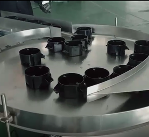 Mesa giratoria electrónica de acero inoxidable de alto rendimiento, suministro directo de fábrica, mesa de acumulación - Product Image 2