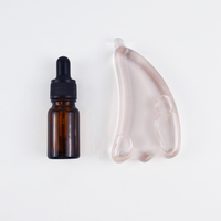 Rouleau de massage pour le visage et le cou, rouleaux de refroidissement pour les yeux, masseur Facial en or Rose, Globes de glace pour le visage