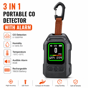 Détecteur <span class=keywords><strong>de</strong></span> <span class=keywords><strong>monoxyde</strong></span> <span class=keywords><strong>de</strong></span> <span class=keywords><strong>carbone</strong></span> portable avec lumière et alarme sonore pour le <span class=keywords><strong>camping</strong></span>, la voiture et la maison - Product Image 1
