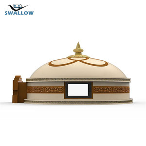 Hotel di lusso in vetro campeggio tende Resort geodetic case prefabbricate <span class=keywords><strong>bungalow</strong></span> in legno - Product Image 6