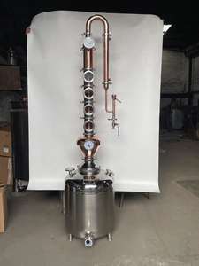 Towin 100L Alambique Doméstico para Destilación de Alcohol, Columna de Destilación Industrial de Cobre con Bomba y Caja de Engranajes para Brandy - Product Image 2