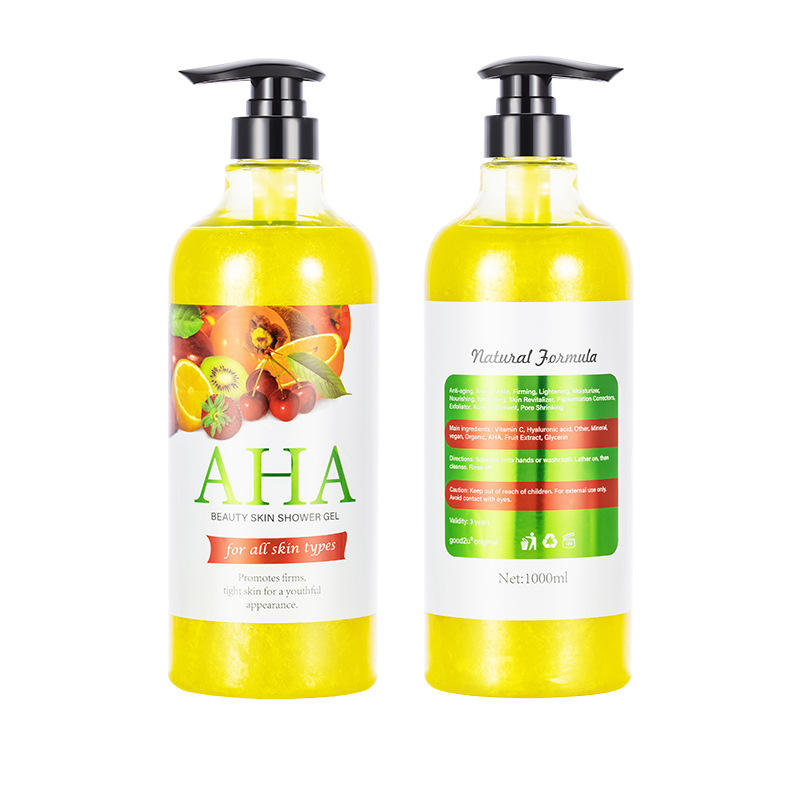02-AHA Gel Douche Beauté et Soin