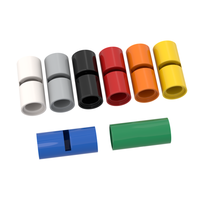 Connecteur à broches rond de 0,1 kg/232 pièces, compatible avec les blocs de construction DIY pour enfants 62462, accessoires techniques pour jouets