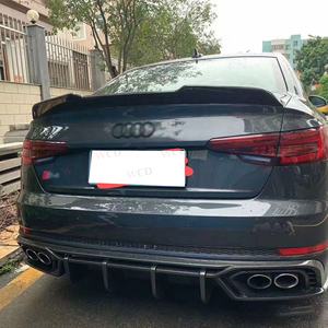 Diffusore Posteriore in Fibra di Carbonio Stile SD per <span class=keywords><strong>Audi</strong></span> S4 <span class=keywords><strong>A4</strong></span> B9 <span class=keywords><strong>2019</strong></span>+ Spoiler Inferiore Paraurti Posteriore Accessori Auto - Product Image 5