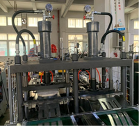Machine de fabrication d'assiettes en carton irrégulières de Chine, machine d'usine à double voie