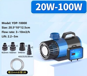 Pompa Inverter a Frequenza Variabile Silenziosa a Onda Sinusoidale VFD con Flusso e Potenza Regolabili per Uso Anfibio in Acquari e Vasche per Pesci - Product Image 4